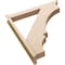 Ekena Millwork 5 1/2-in W x 36-in D x 40-in H Balboa Trad Rough Cedar Woodgrain TimberThane Outlooker, Primed Tan OUTUR055X36X40BOA04RCPR - alternate 6